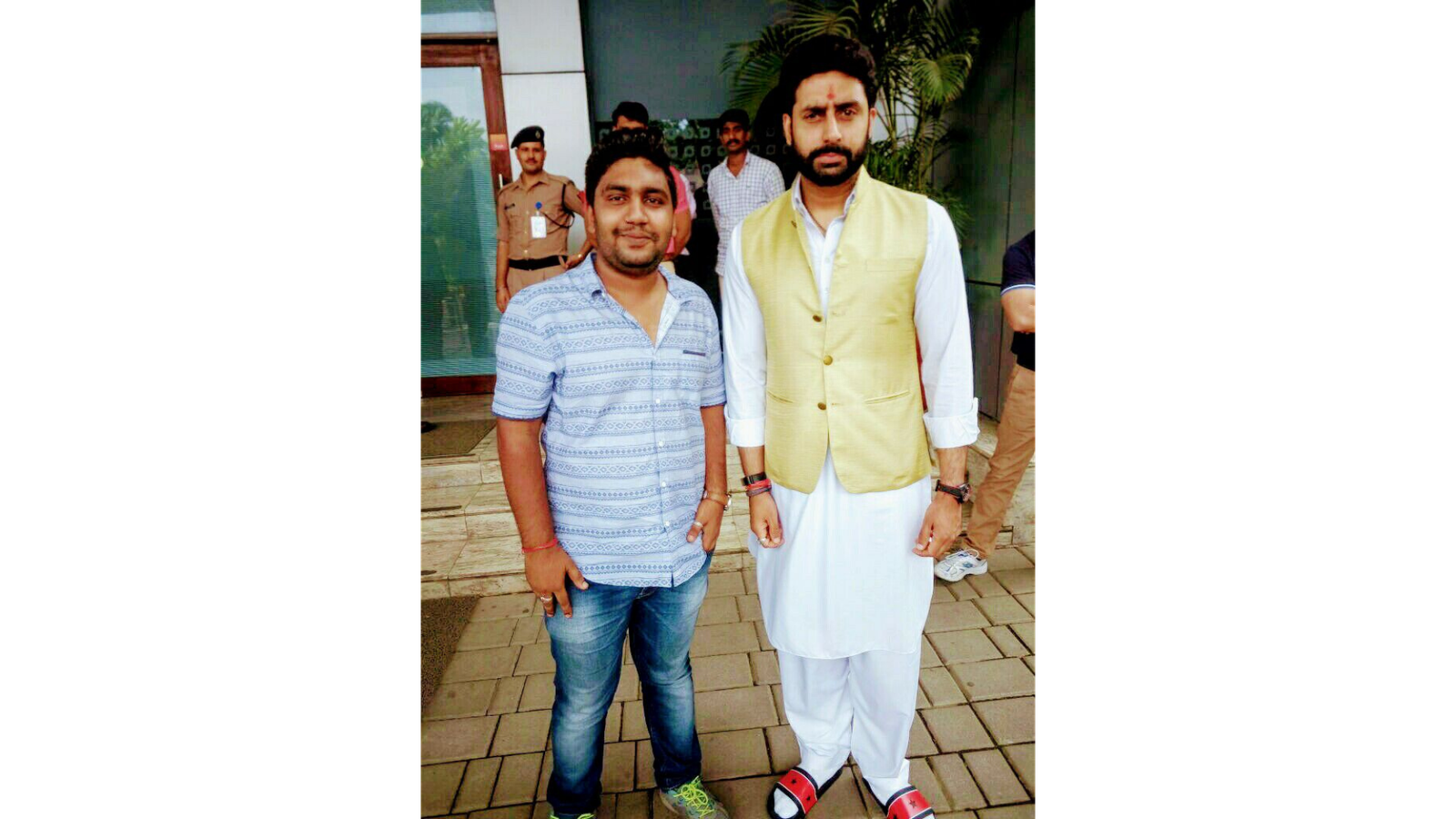 Mr. Abhishek Bachchan with Tapish Khivensra